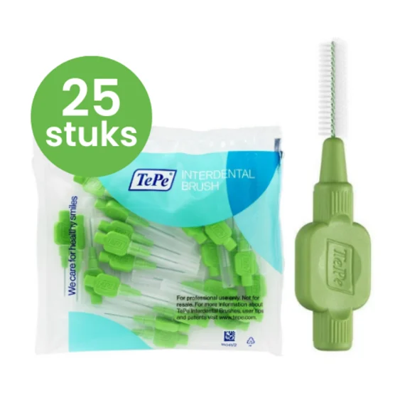 TePe Interdentale Ragers Original 0,8 mm Groen – 25 stuks