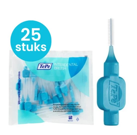 TePe Interdentale Ragers Original 0,6 mm Blauw – 25 stuks