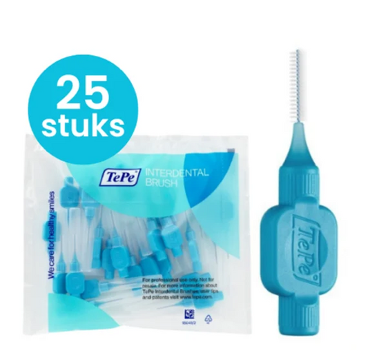 TePe Interdentale Ragers Original 0,6 mm Blauw – 25 stuks