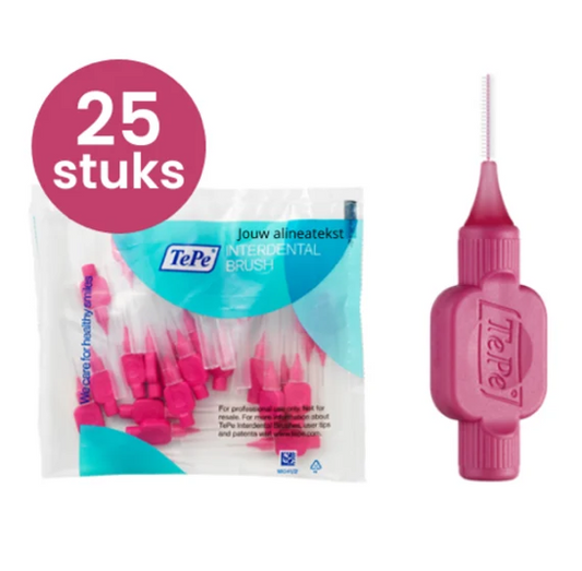 TePe Interdentale Ragers Original 0,4 mm Roze – 25 stuks